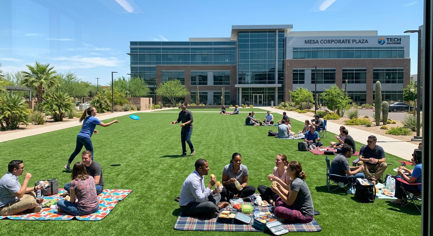 Artificial turf install in the Phoenix metro